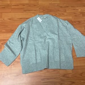 LOFT V-Neck Pocket Sweater